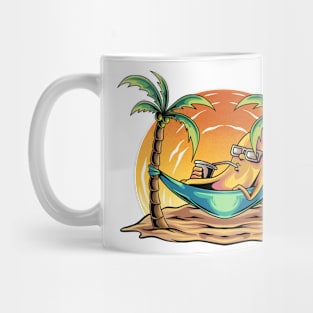 Banana and sunset Mug